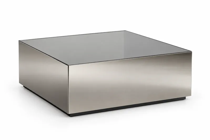 Reflective Cube Coffee Table