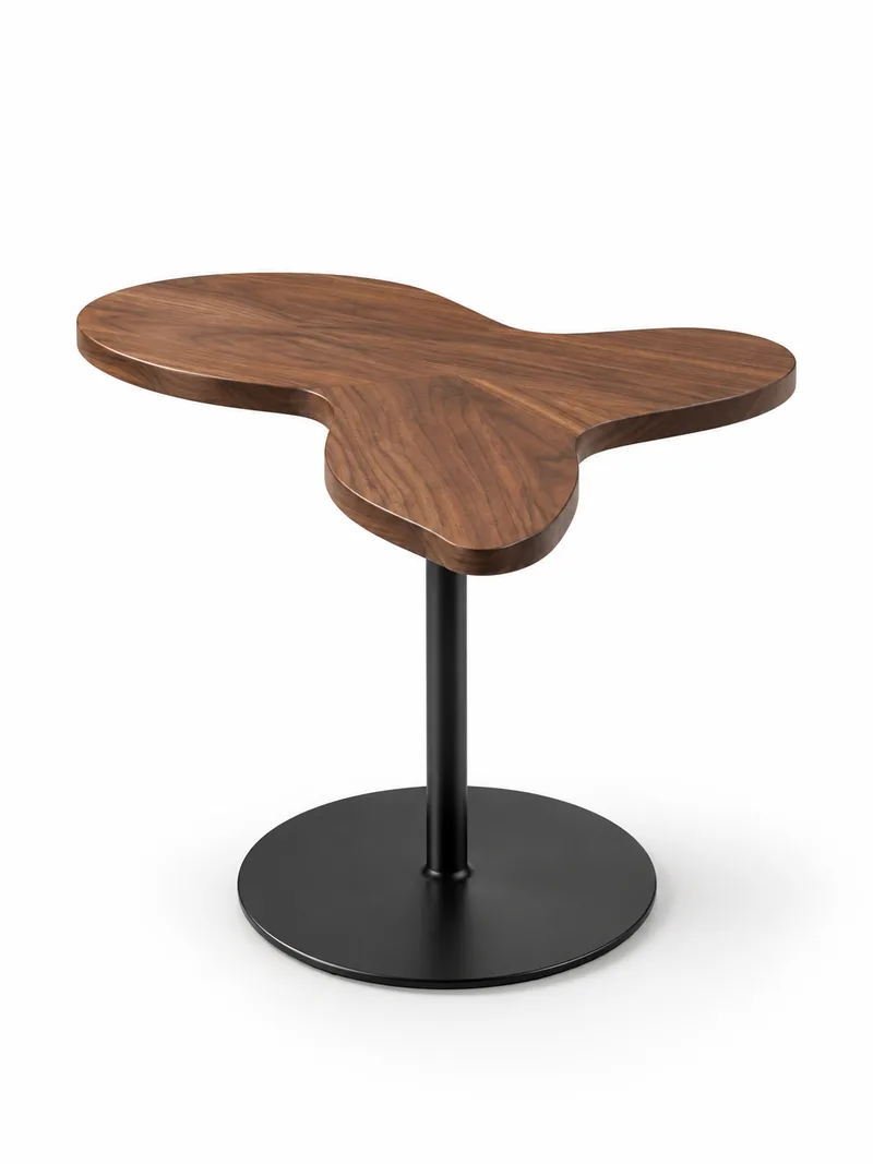 Petal-Top Side Table