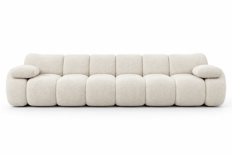 Ivory Segmented Sofa