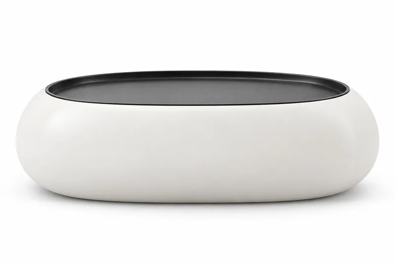 White Pebble Coffee Table